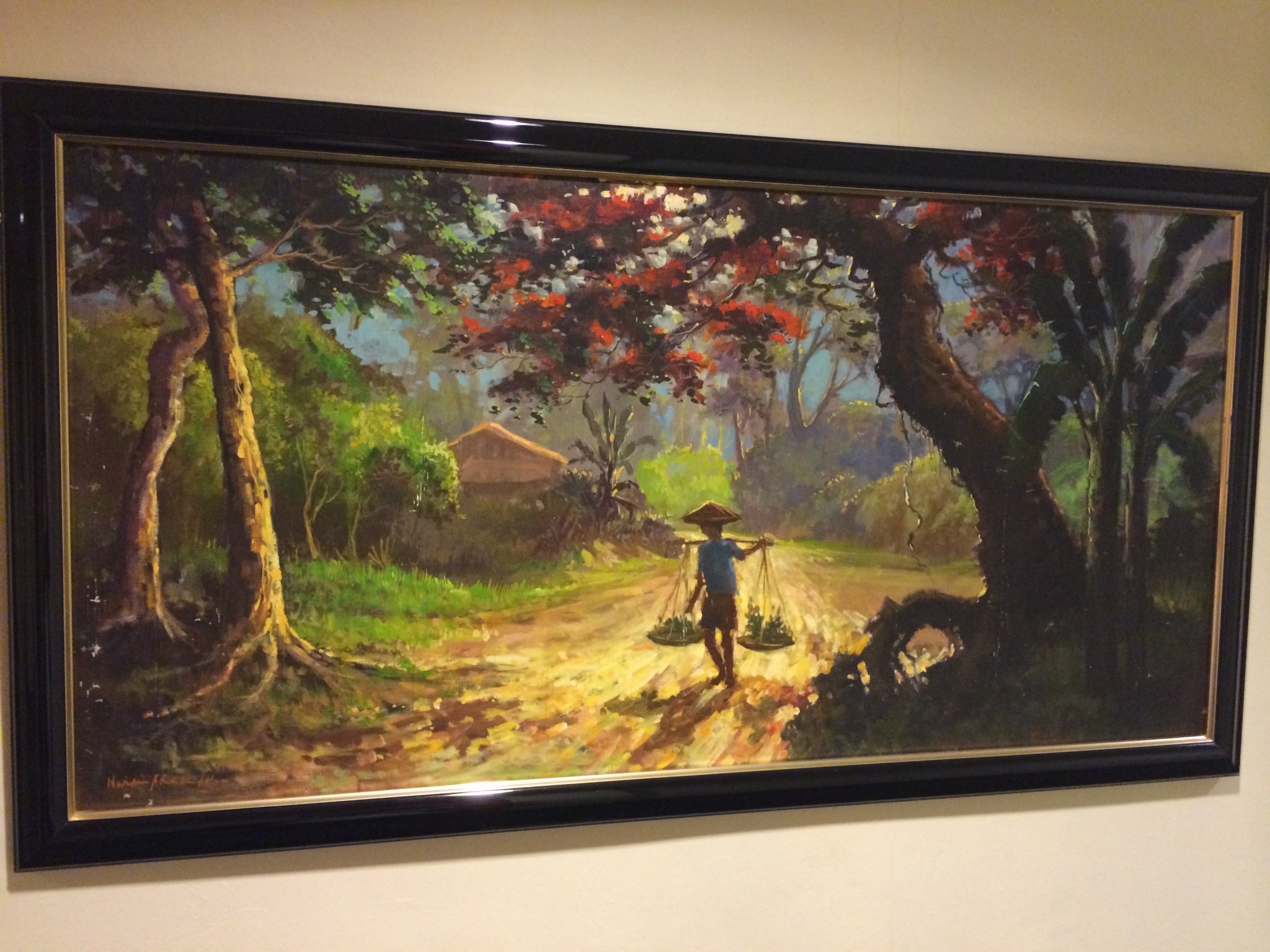 new works in a hotel in Melaka