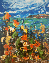 Wild Blooms by the Sea