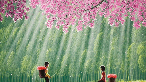 Under the Sakura Sky